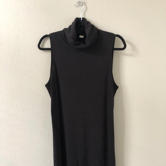 Old Navy Sleeveless Turtleneck Dress - Black - Picture 1 of 2